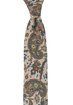 MAESTOSAMENTE WHITE skinny tie
