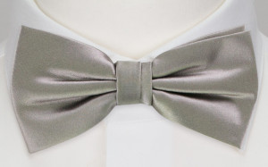 MAGISKT SILVER boy's bow tie