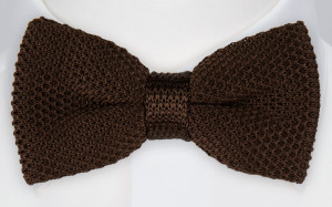 MANFUL DARK BROWN bow tie