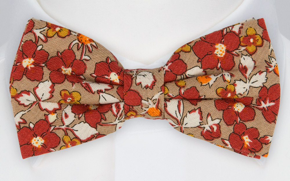 MARRYGOROUND BEIGE bow tie
