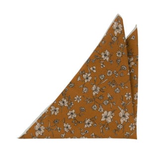 MARRYMATERIAL CINNAMON pocket square