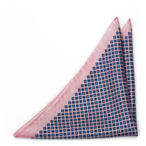MEDAGLIONI PINK pocket square