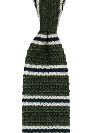 MESHED GREEN tie