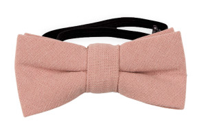 MOREAMORE VINTAGE PINK baby bow tie