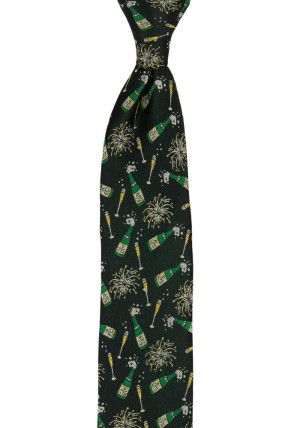 NEWRESOLUTIONS BLACK skinny tie