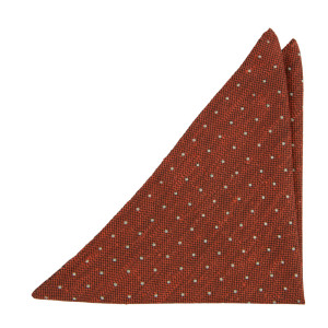 NOTEVOLE ORANGE pocket square