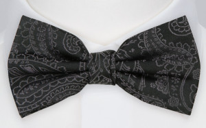 ONCLOUDNINE BLACK bow tie
