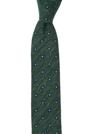 ONMYWAY GREEN skinny tie
