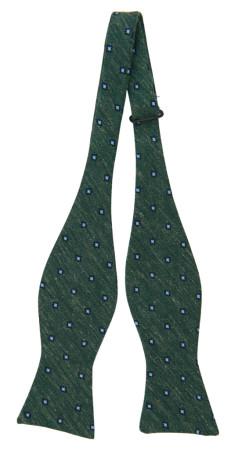 ONMYWAY GREEN self-tie bow tie