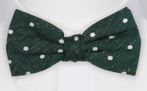 ONPOINT DARK GREEN bow tie