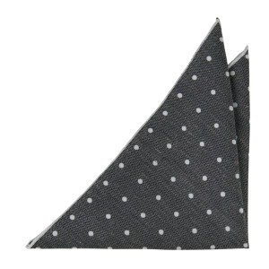 ONPOINT GREY pocket square