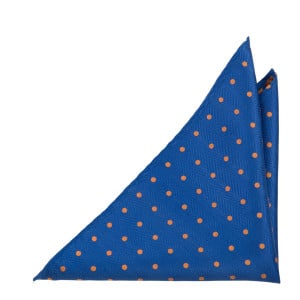 ONTHEDOT BLUE pocket square