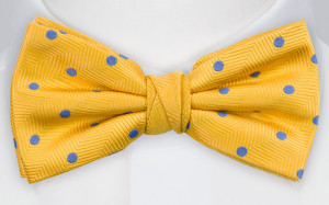 ONTHEDOT YELLOW bow tie