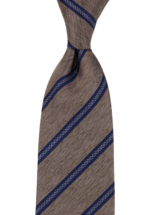 OPULENT BROWN MELANGE tie