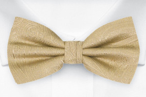 ORNATE GOLD bow tie