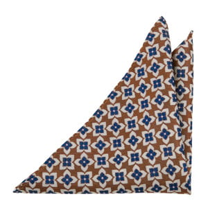 OURUNITY CINNAMON pocket square