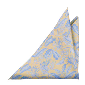 PALMTOP YELLOW pocket square