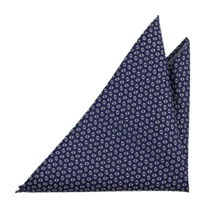 PLENTIFULL NAVY BLUE pocket square