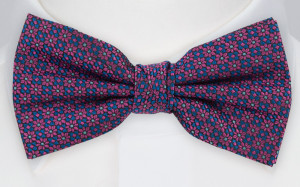 PRETTYPLEASE PINK bow tie