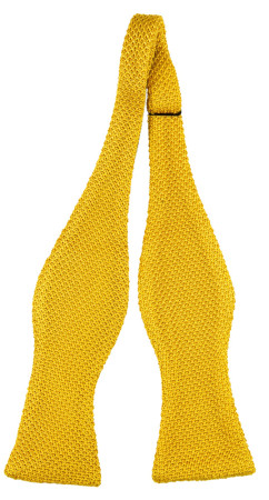 PURLEWISE LEMON YELLOW self-tie bow tie