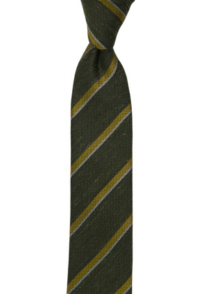 QUICKANDEASY OLIVE GREEN skinny tie