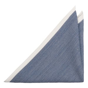 RAGGA Blue pocket square