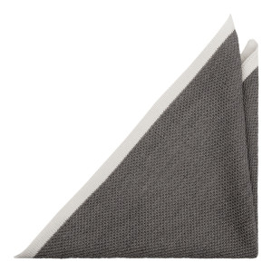 RAGGA Grey pocket square