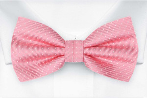 RICESPRINKLER PINK bow tie