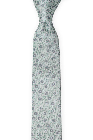 ROSYPOSY DUSTY MINT skinny tie