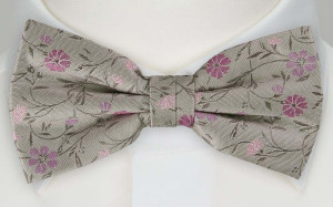 SOTNOS GREY bow tie