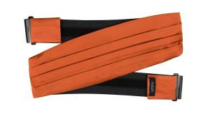 SATIN BRICK cummerbund