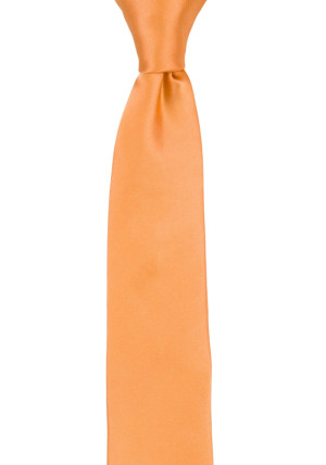 SATIN PEACH boy's tie medium