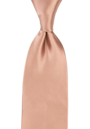 Satin ROSE GOLD tie