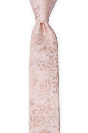 SAVETHEDATE BLUSH PINK skinny tie