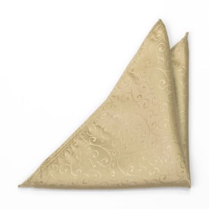 SNAZZY GOLD pocket square