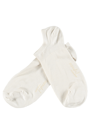 SNEAKER SOLID WHITE socks