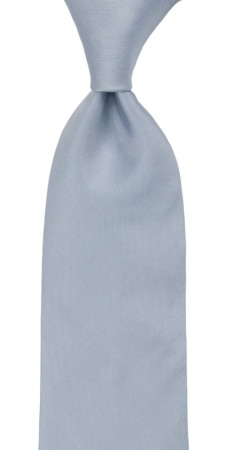 SOLID BABY BLUE tie