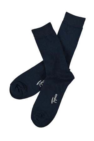SOLID BAMBOO NAVY socks