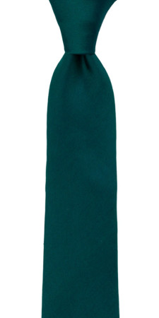 SOLID DARK PINE skinny tie