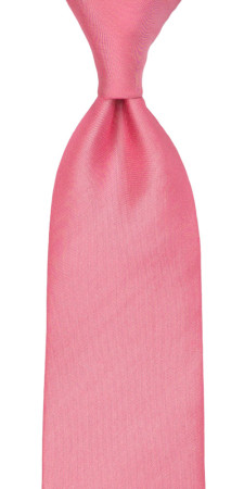 SOLID DARK PINK tie
