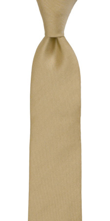 SOLID Khaki skinny tie