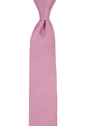 SOLID Lavender Pink boy's tie medium