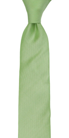 SOLID LIGHT GREEN skinny tie