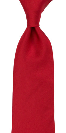 SOLID LIGHT RED tie