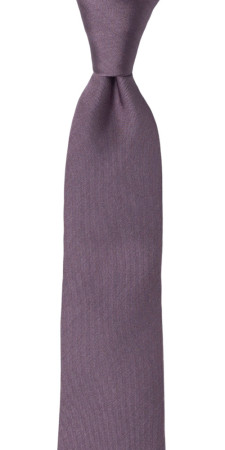 SOLID Lilac skinny tie