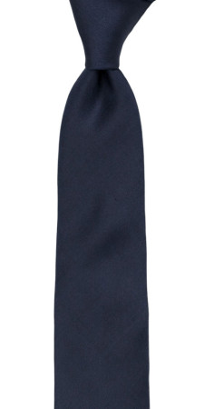 SOLID NAVY BLUE skinny tie