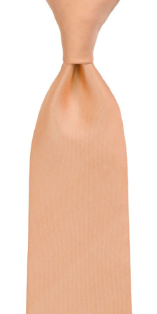 SOLID PEACH tie