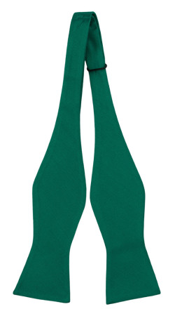 SOLID PINE self-tie bow tie