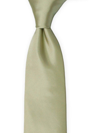 SOLID SAGE GREEN tie