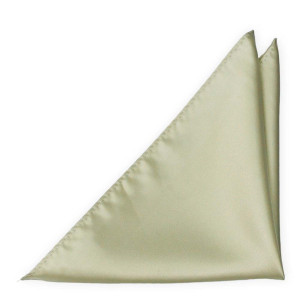 SOLID SAGE GREEN pocket square